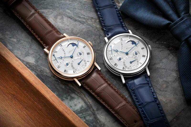 Montres Breguet Watches in Rose Gold and Blue