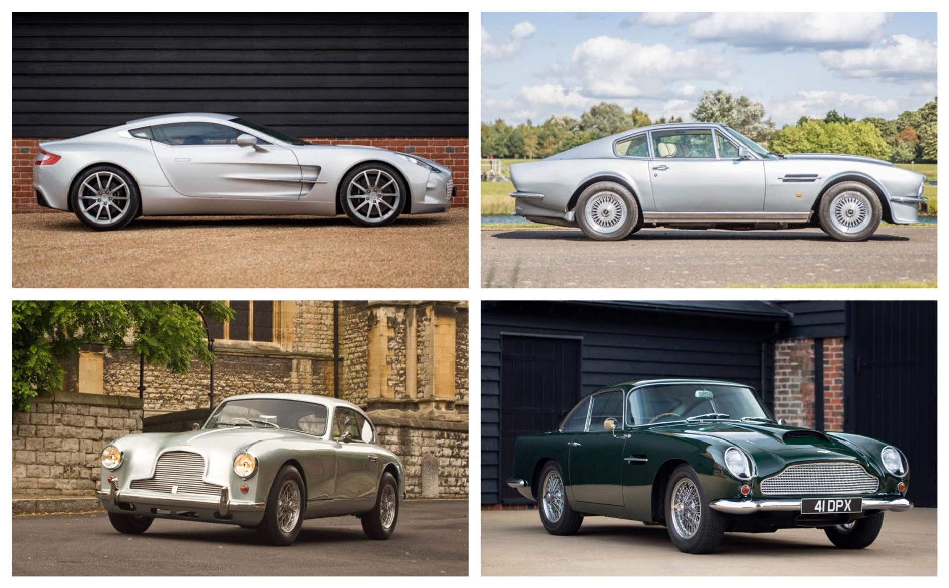 Aston Martin Collage