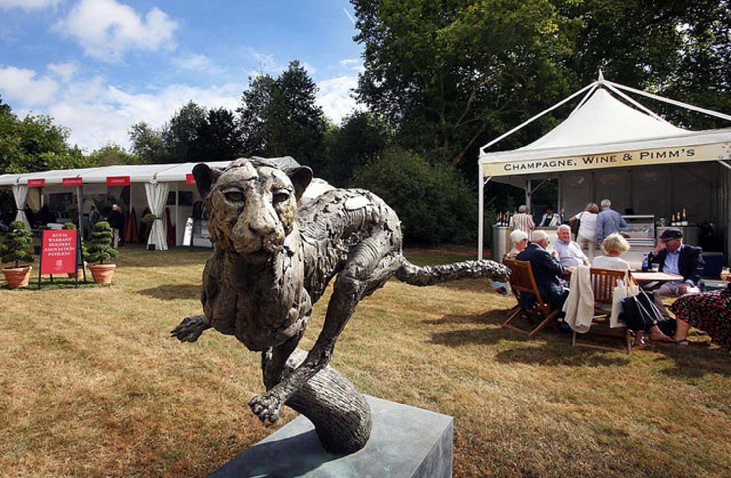 Lion Statue at City Concours