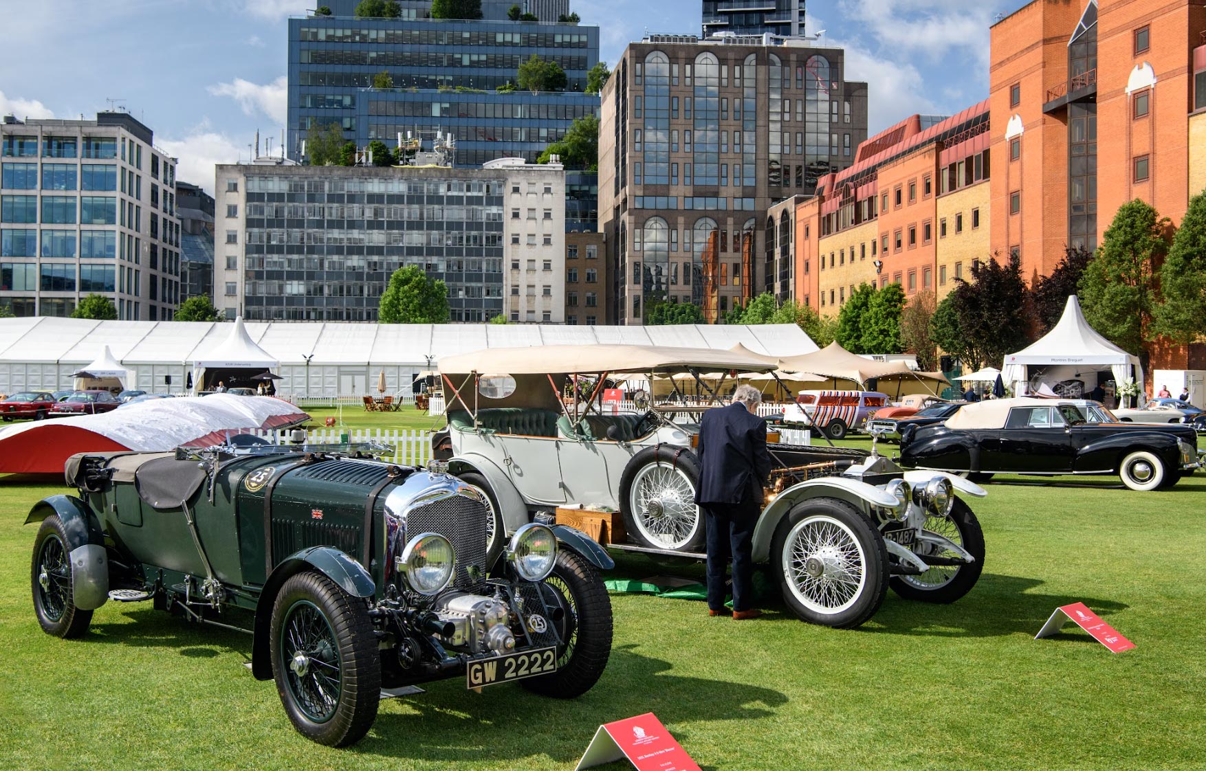 British Cars at London Concours