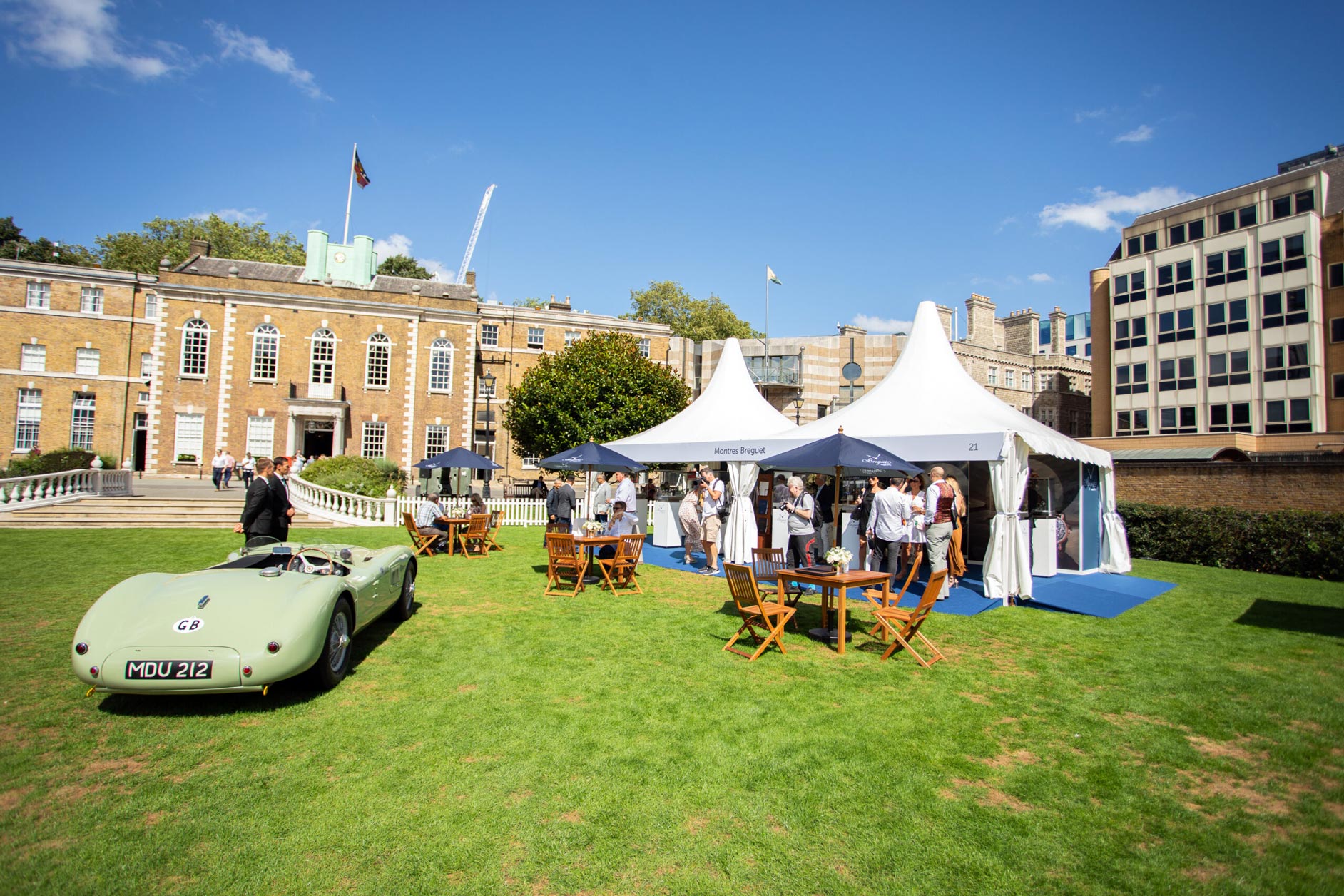 Montres Breguet Tent at London Concours