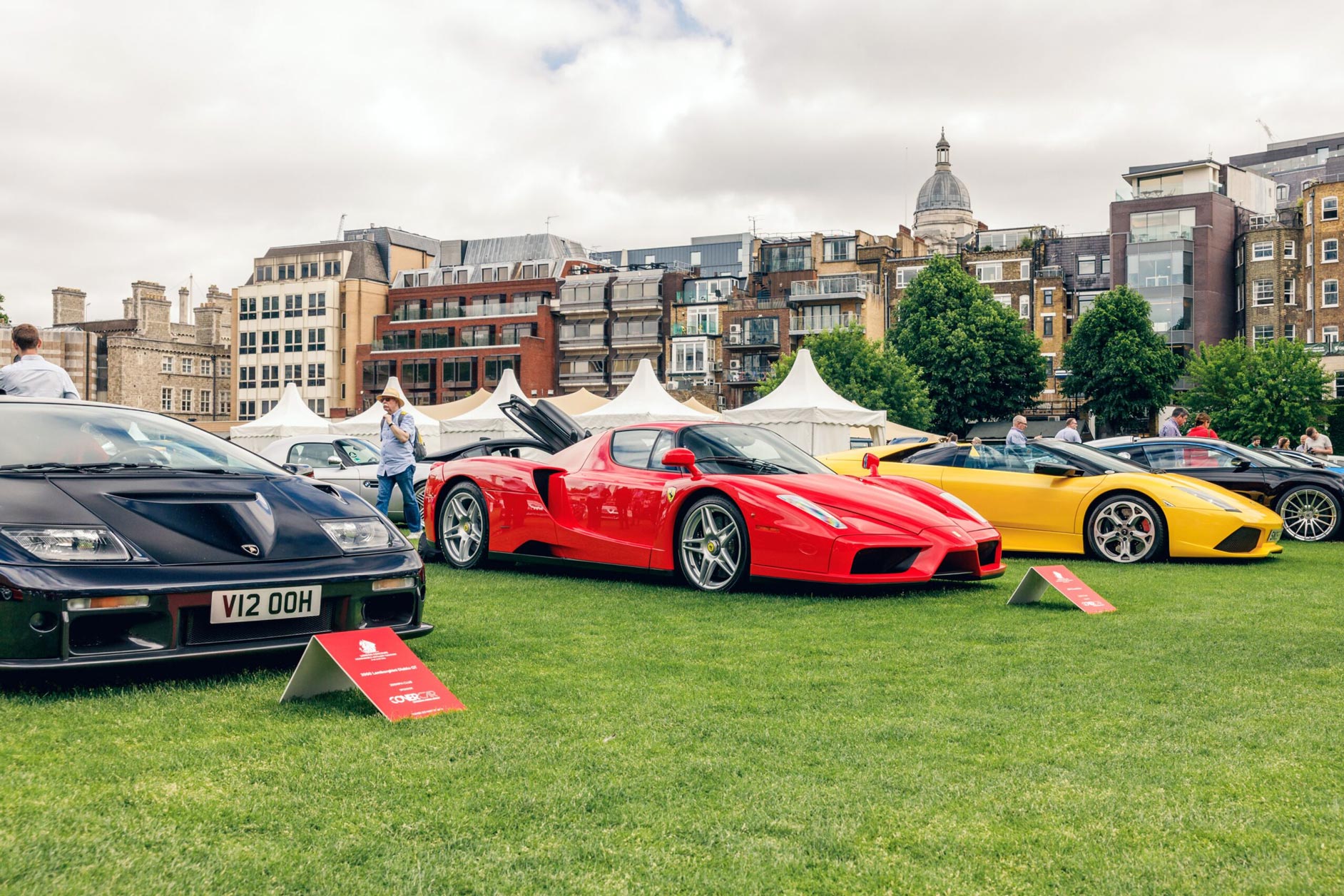 Supercars at London Concours