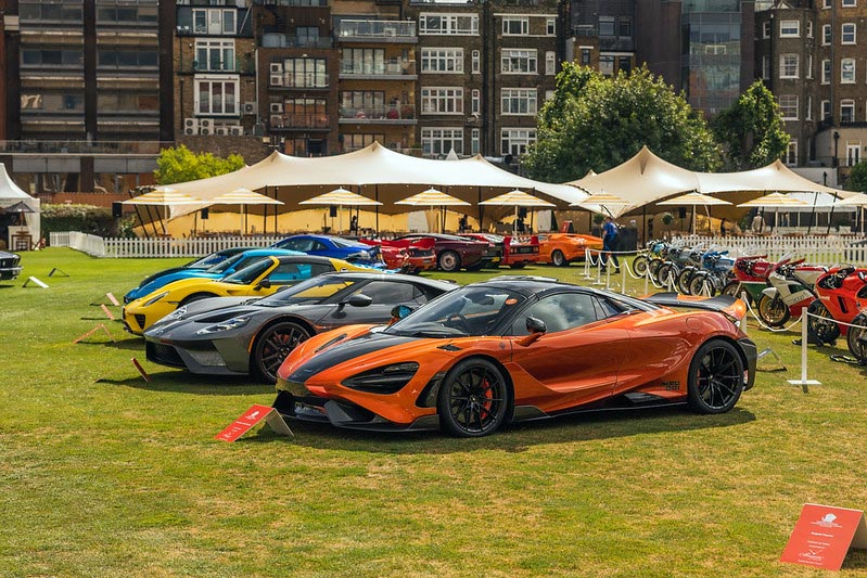 Super Cars at London Concours