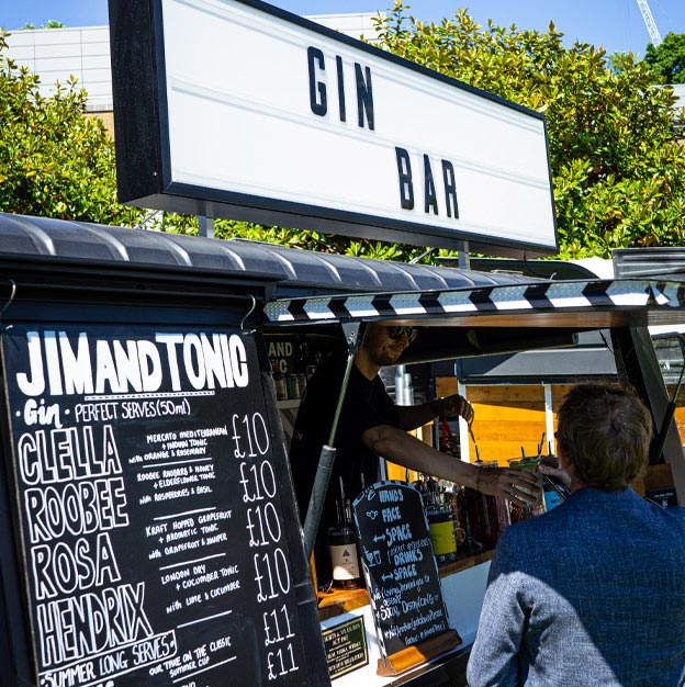 Jim and Tonic Gin Bar at London Concours