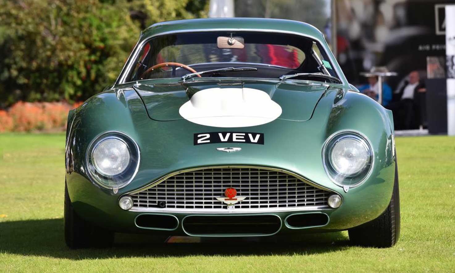 Green Aston Martin