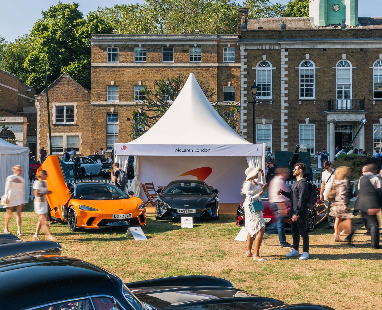 London Concours McLaren Stand