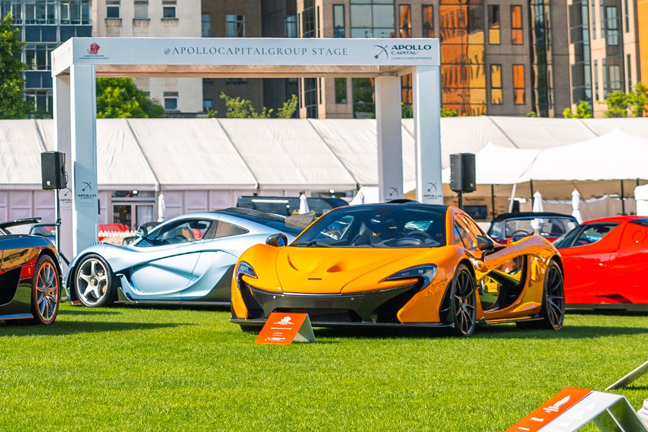 London Concours Orange McClaren P1