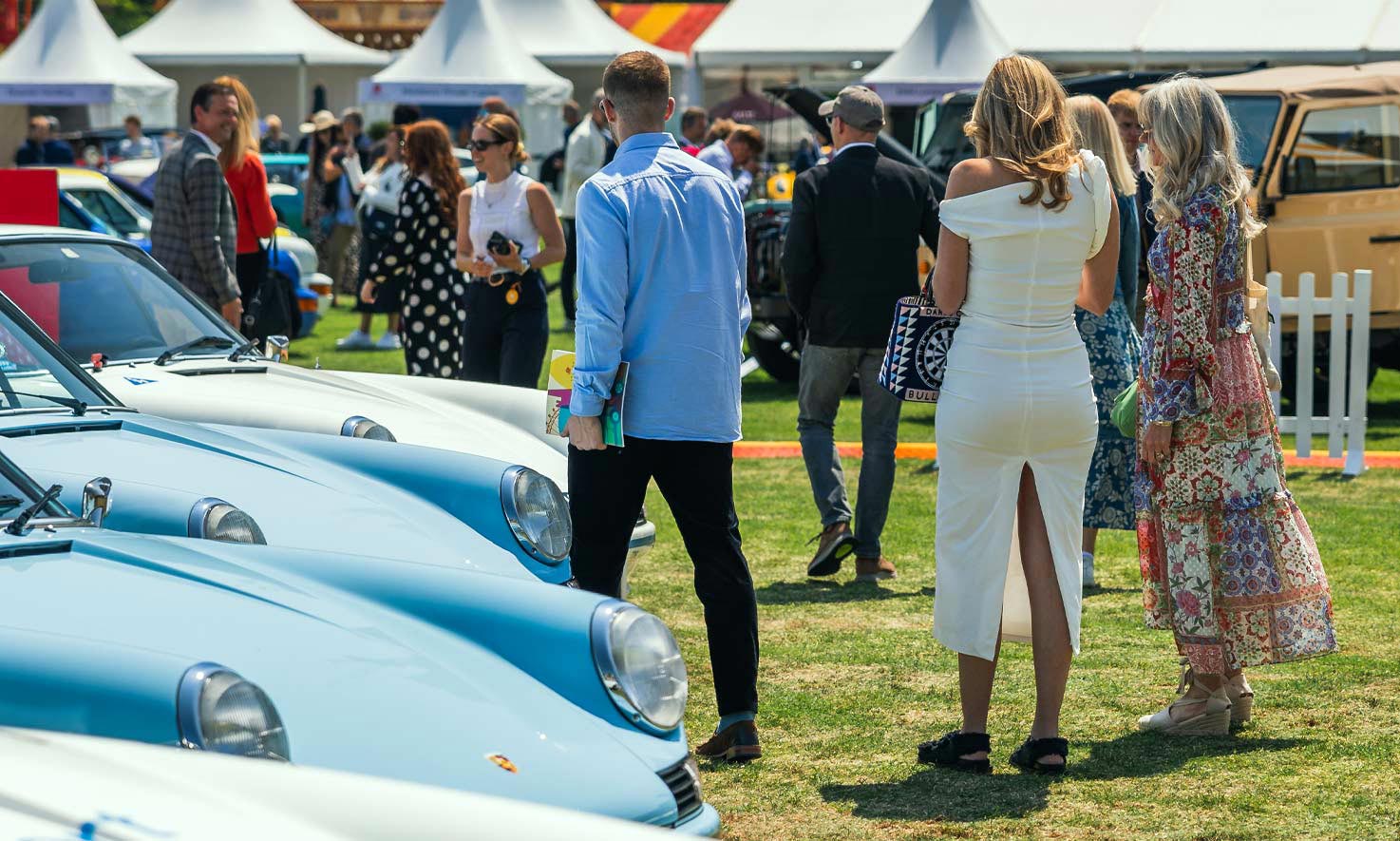 Porsche Display at London Concours